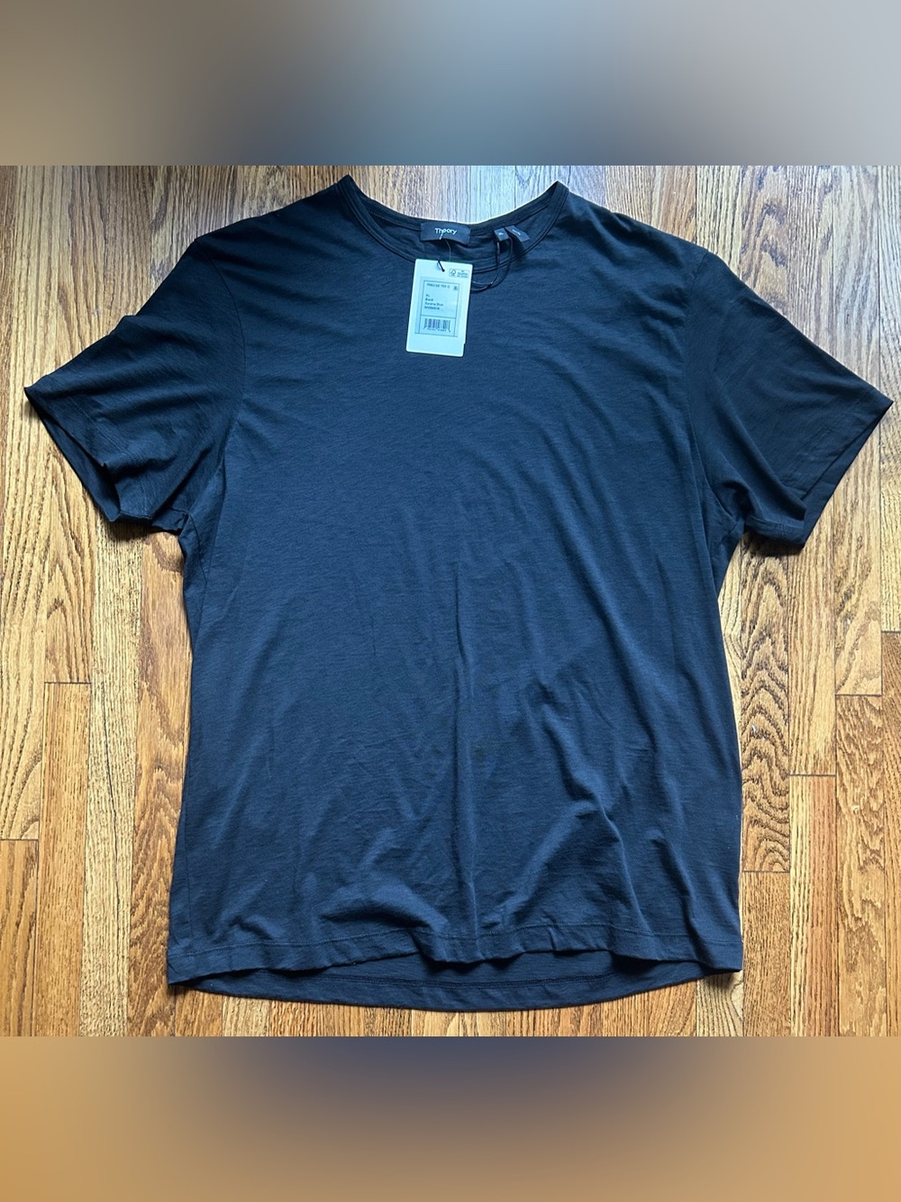 Theory Men’s Black Short Sleeve Crew Tee
